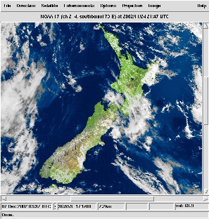 wxtoimg color thermal pallette noaa